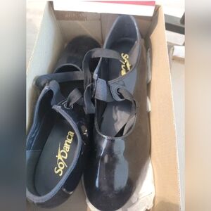 So Danca tap shoes Girls Black Size 9.5L